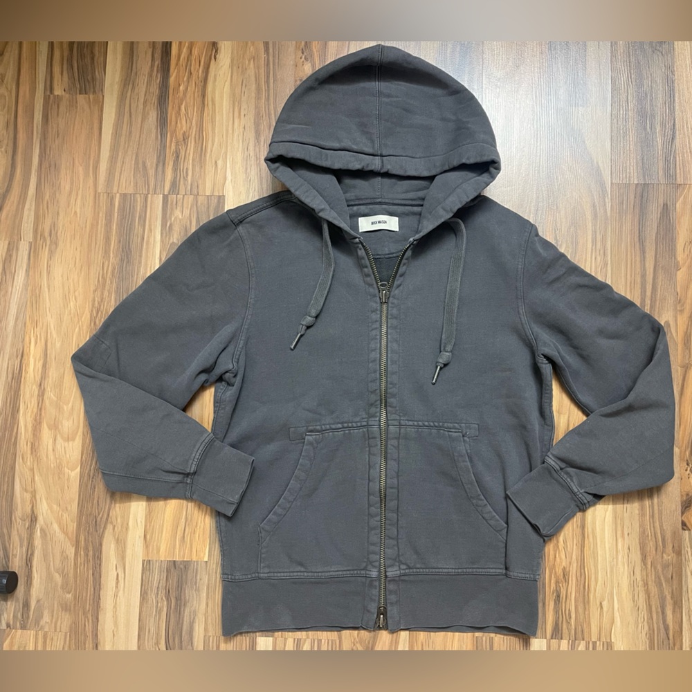 Buck Mason Charcoal Hoodie